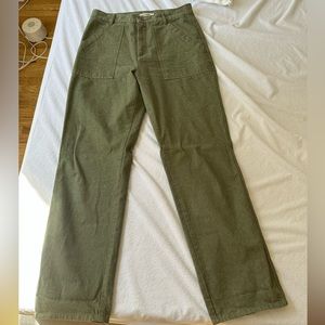 Brand New Djerf Avenue Go To Pants Green